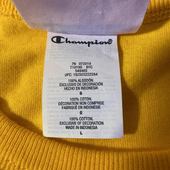Champion yello embroidered short sleeve - Picture 6 of 11
